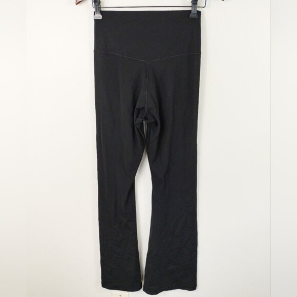 OFFLINE By Aerie Real Me High Waisted Crossover Flare Legging Black Large - Picture 9 of 10